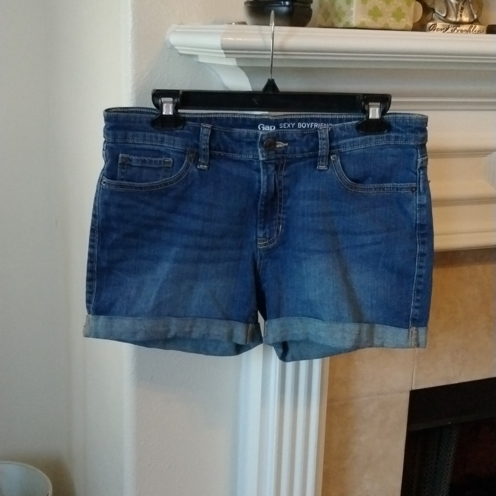 Gap Jean Shorts size 6 - Picture 2 of 6